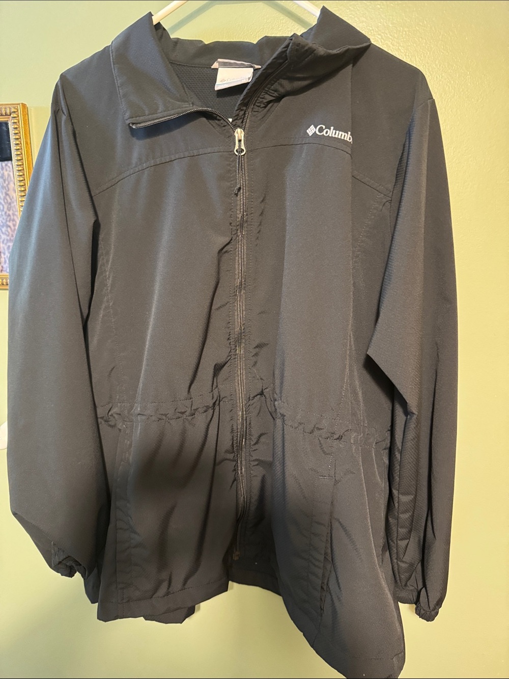 Columbia Black Zip Jacket